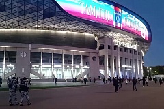 В Москве Росгвардия обеспечила безопасность матча КХЛ 