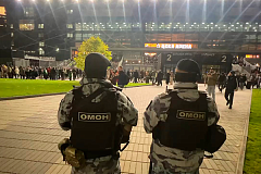 Охрану общественного порядка и безопасность на матче регулярного чемпионата КХЛ между ЦСКА и «Салаватом Юлаевым» в Москве обеспечила Росгвардия