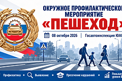 8 октября 2026 в ЮАО пройдет окружное профилактическое мероприятие «Пешеход»