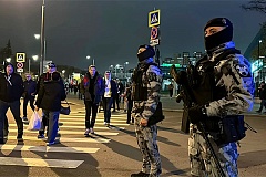 Росгвардия обеспечила правопорядок на футбольных матчах клубами «Спартак» (Москва) - «Рубин» (Казань) и московского дерби между командами «Динамо» -«ЦСКА» в Москве 
